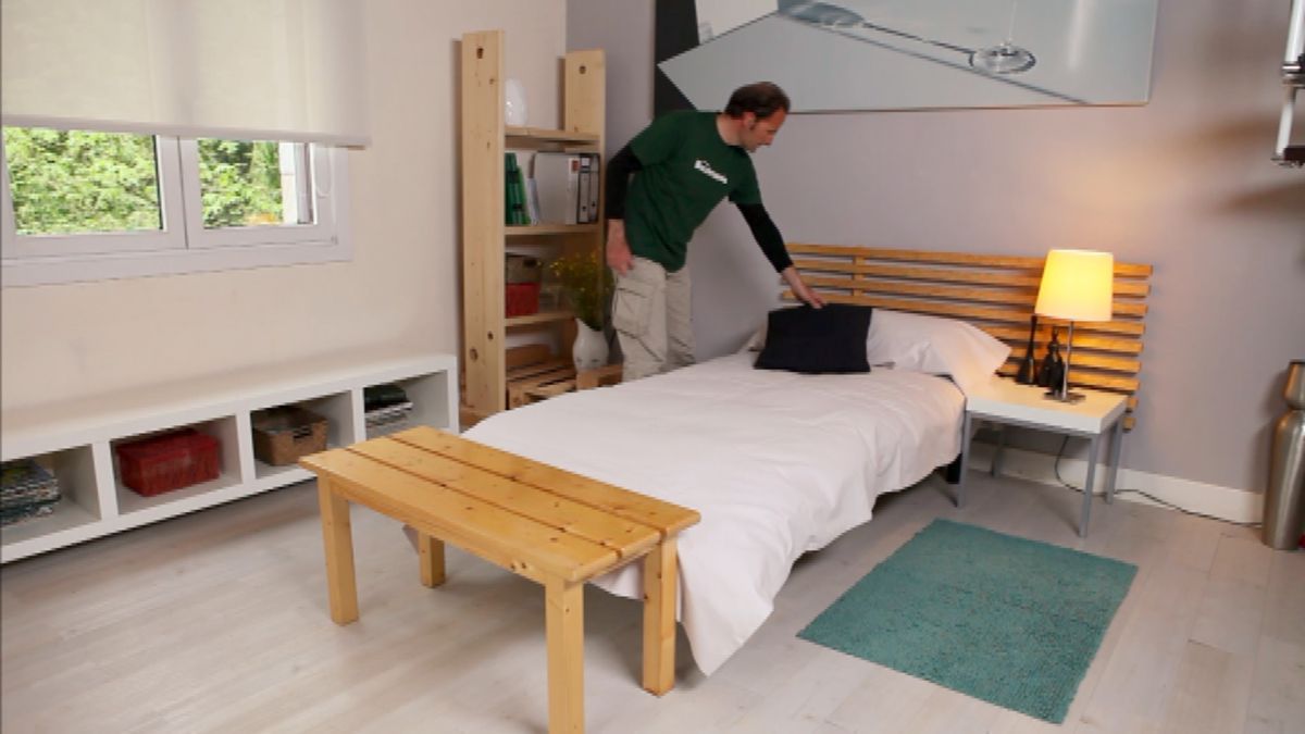 Cabezal alistonado de cama paso 9