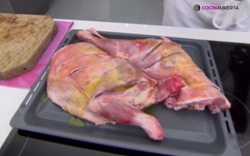 Cordero al horno - paso 1