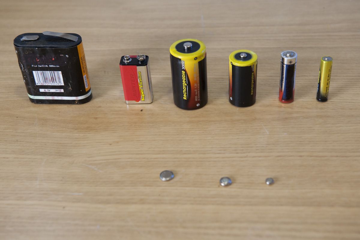 Bricomania 582 Cargadores y pilas recargables paso1