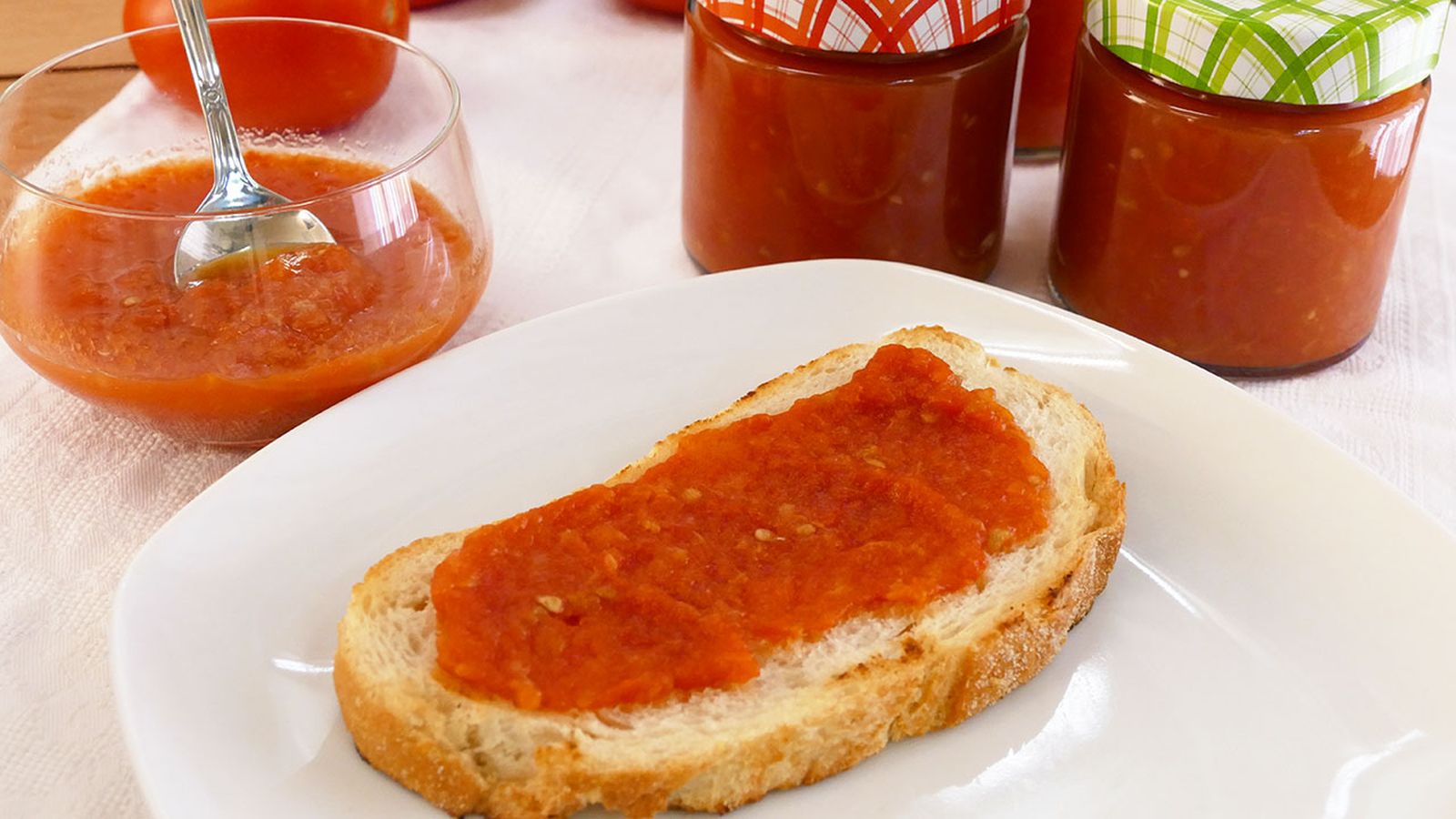 Receta de mermelada casera de tomate