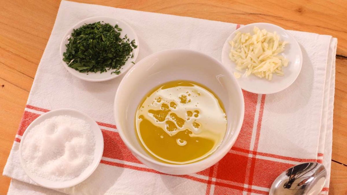 Champiñones al horno con ajo y perejil   Paso 3