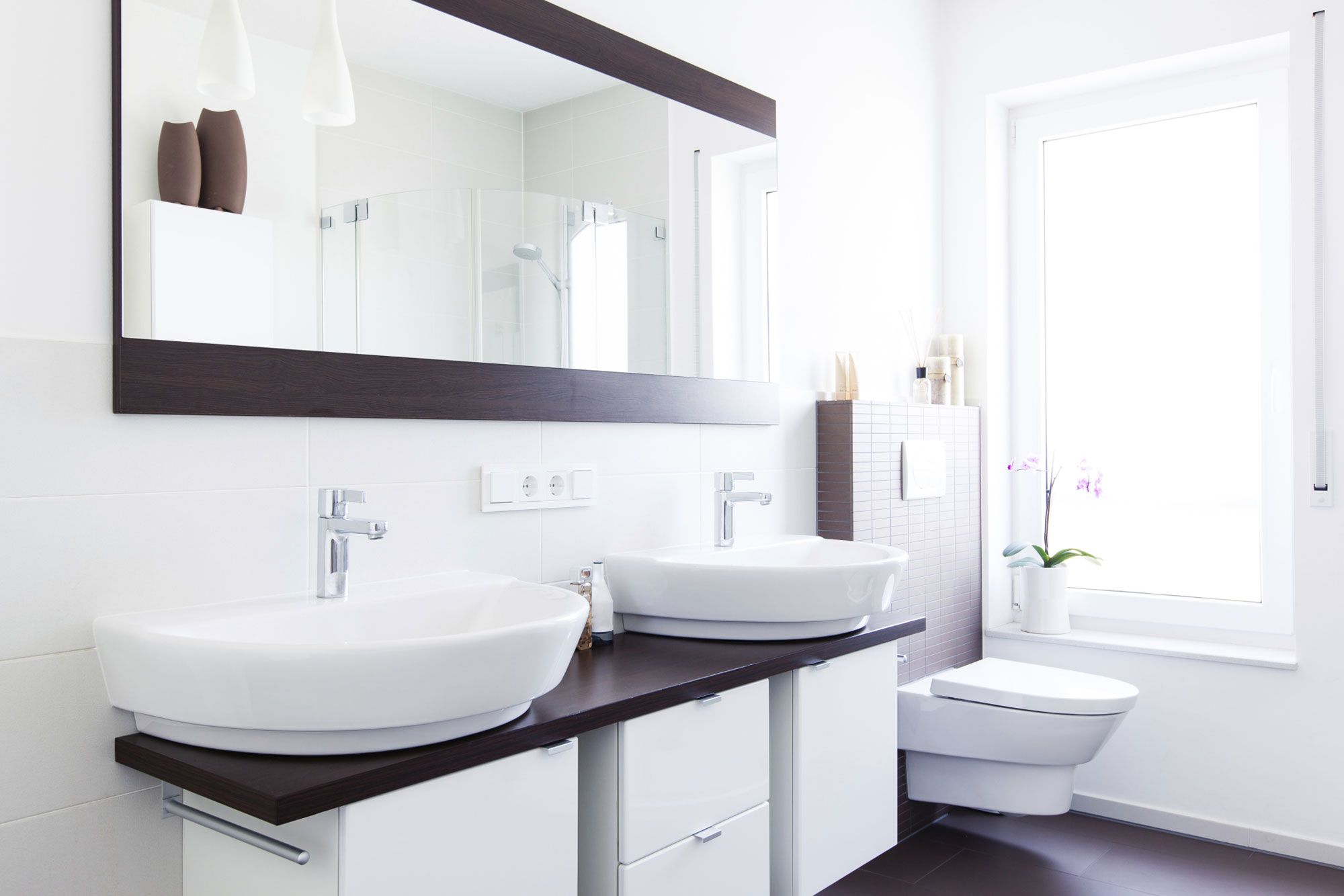 Ideas para decorar un baño pequeño   Espejos