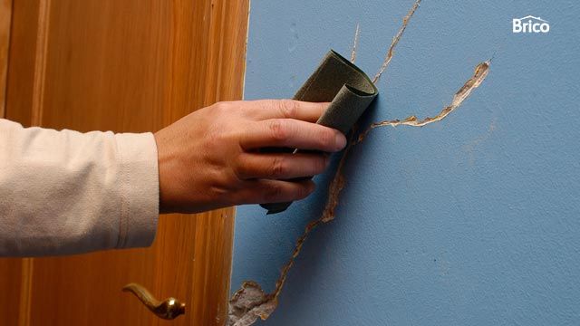 Arreglo de desperfecto en pared paso 1