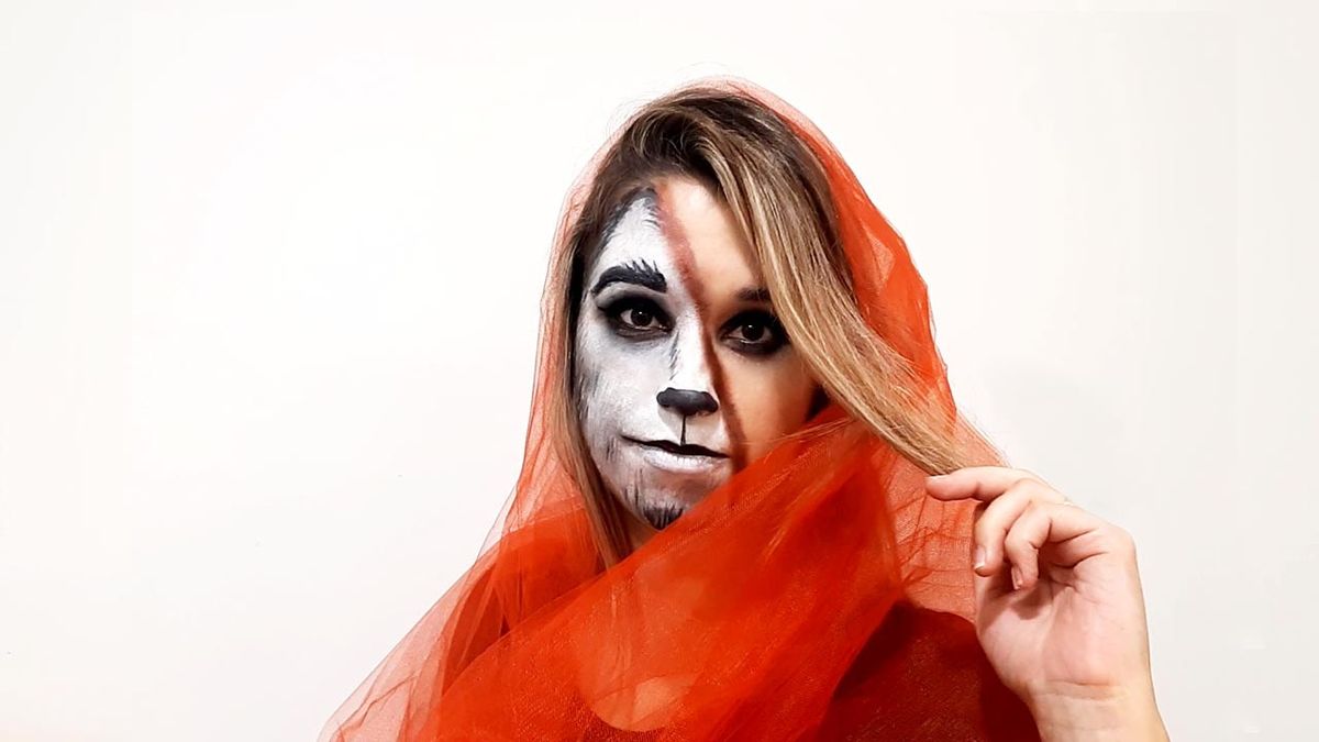 Maquillaje de Caperucita Roja y Lobo Feroz especial Halloween