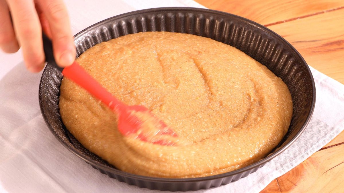 Sirve la tarta de Santiago paso 3