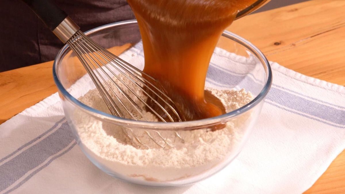 Bizcocho de manzana y nueces   Paso 3