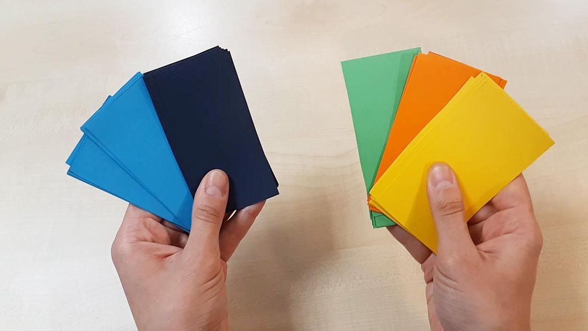 como hacer noria cartulina paso 1