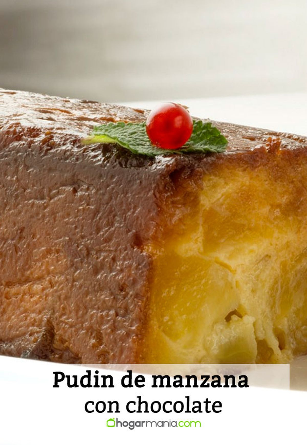 pudin manzana chocolate pin