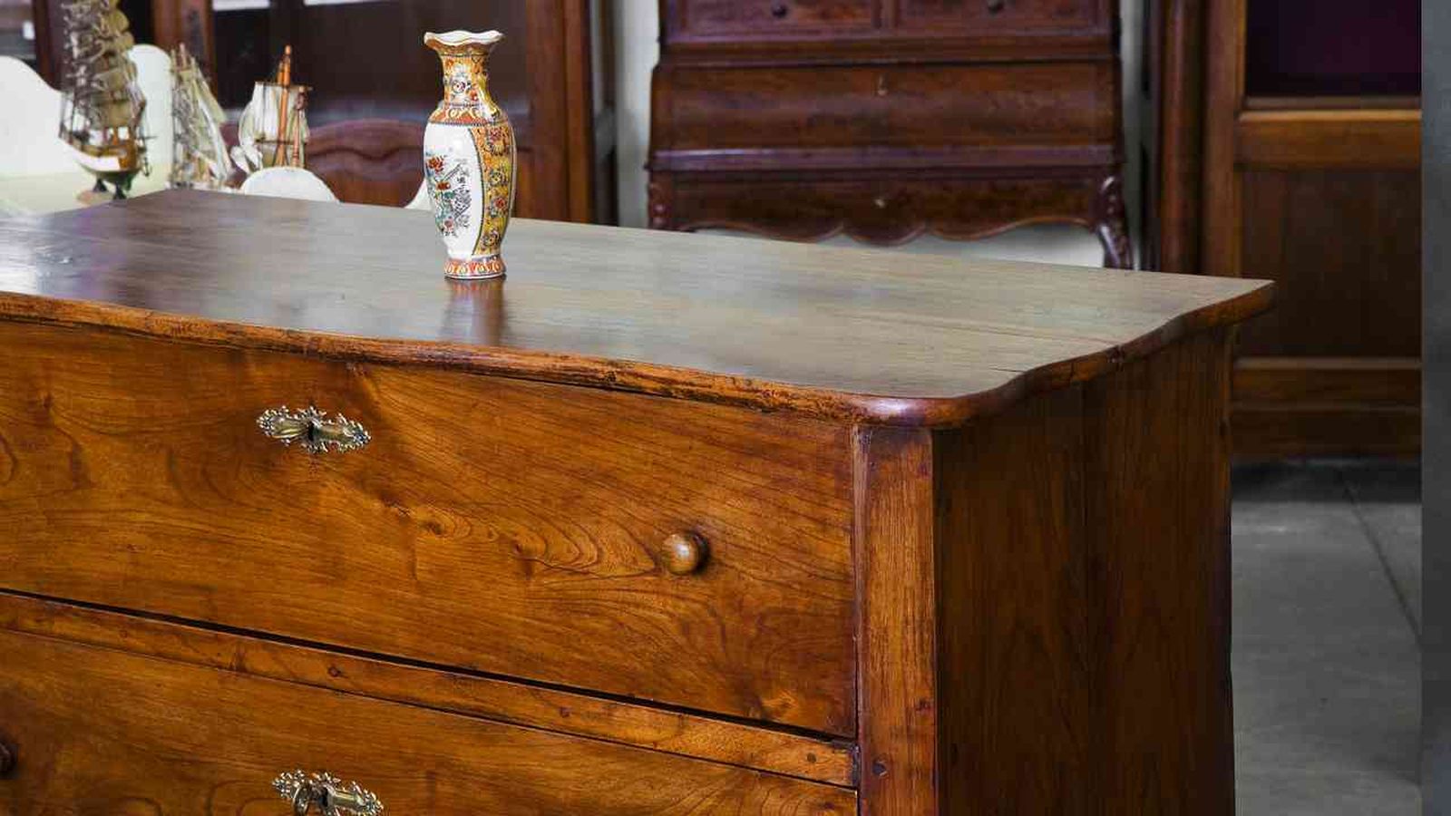 Un mueble envejecido