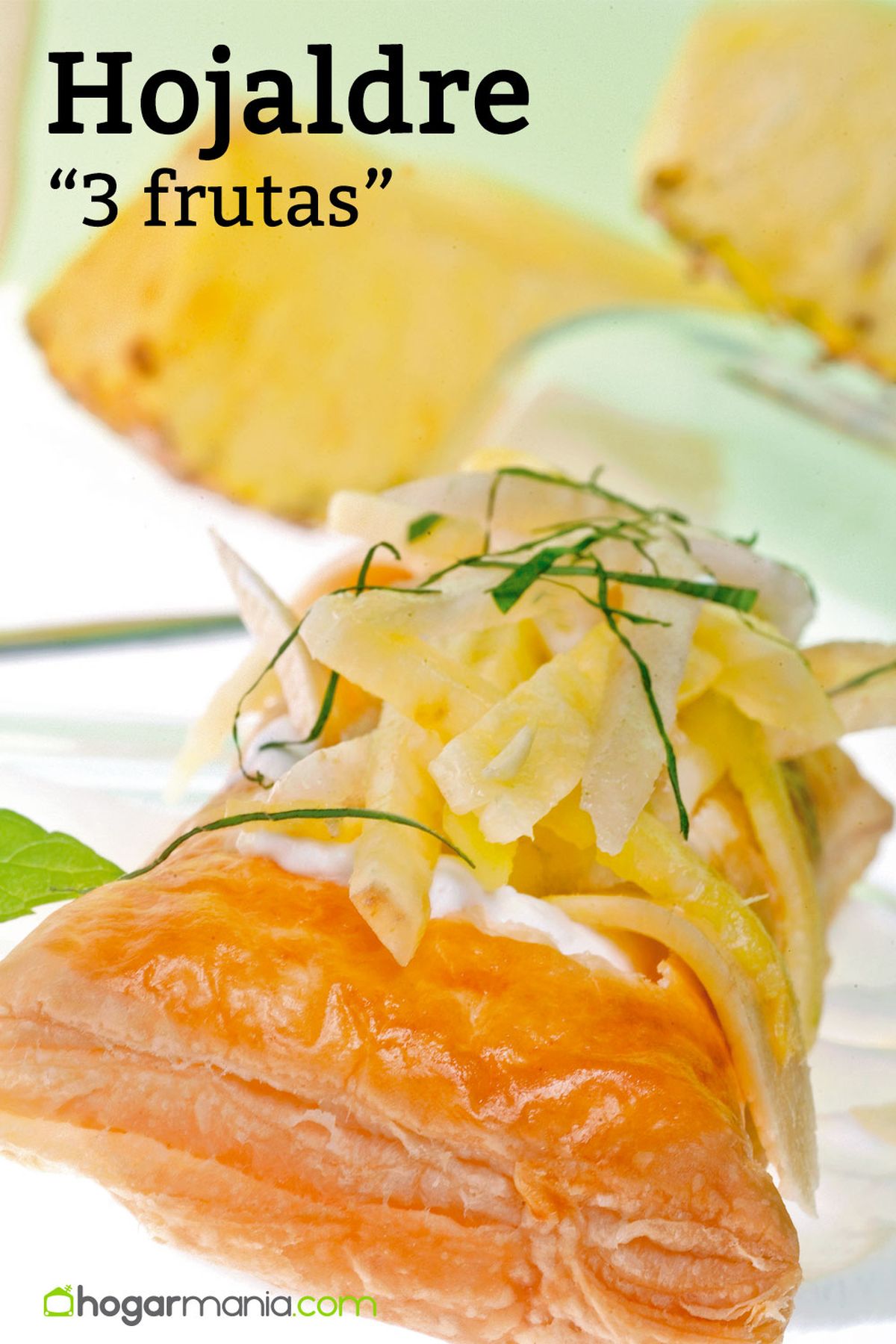 receta hojaldre afrutado