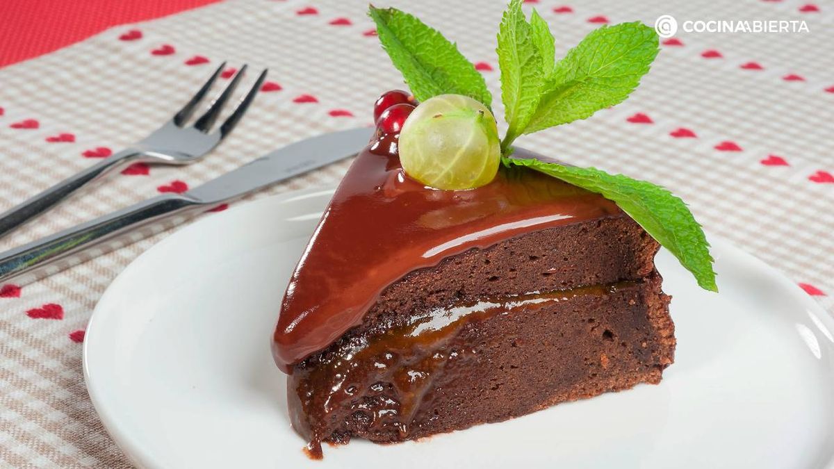 Tarta Sacher, un dulce muy esponjoso
