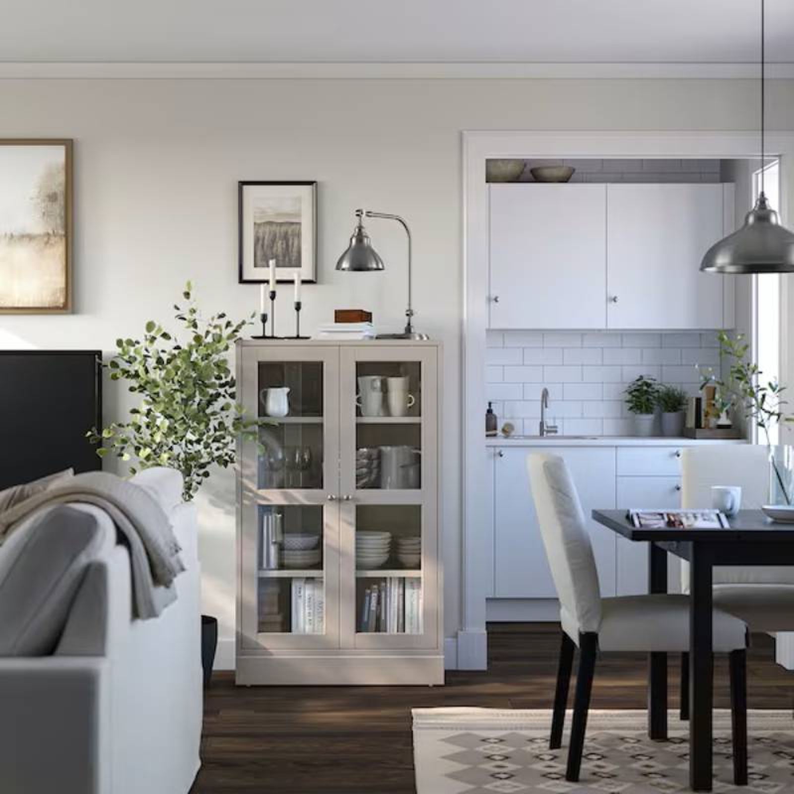 Cocina abierta HAVSTA para separar ambientes.