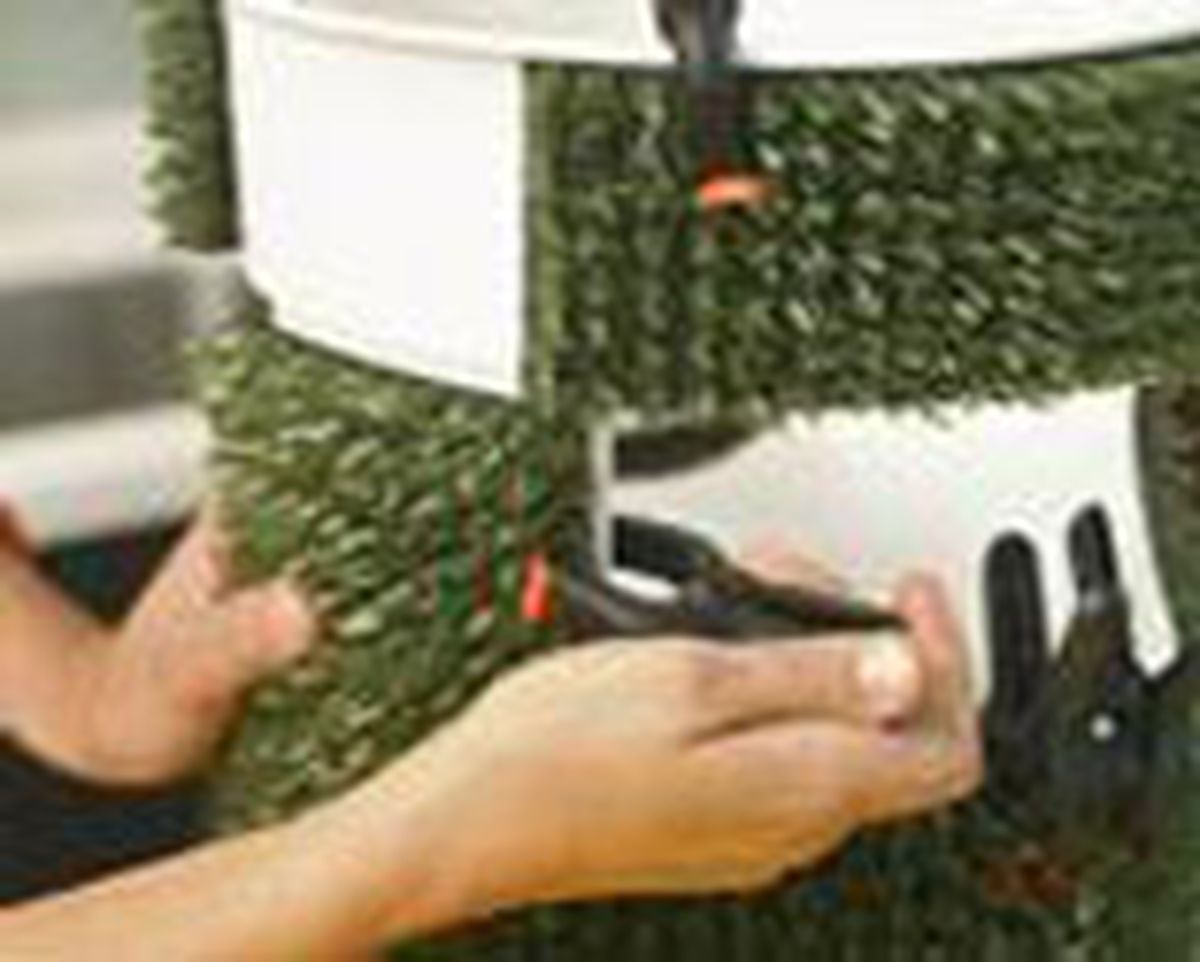 Brico 0484 2 Paraguero decorativo exterior paso 5