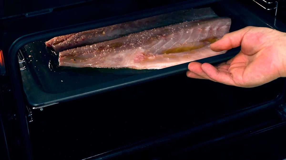 Receta de lubina a la donostiarra  paso 3