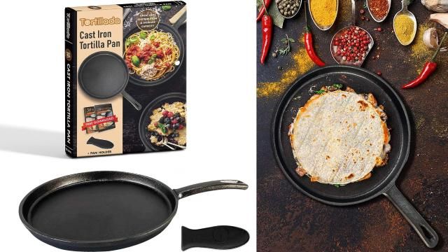 tortillada sarten burritos tacos tortitas crepes