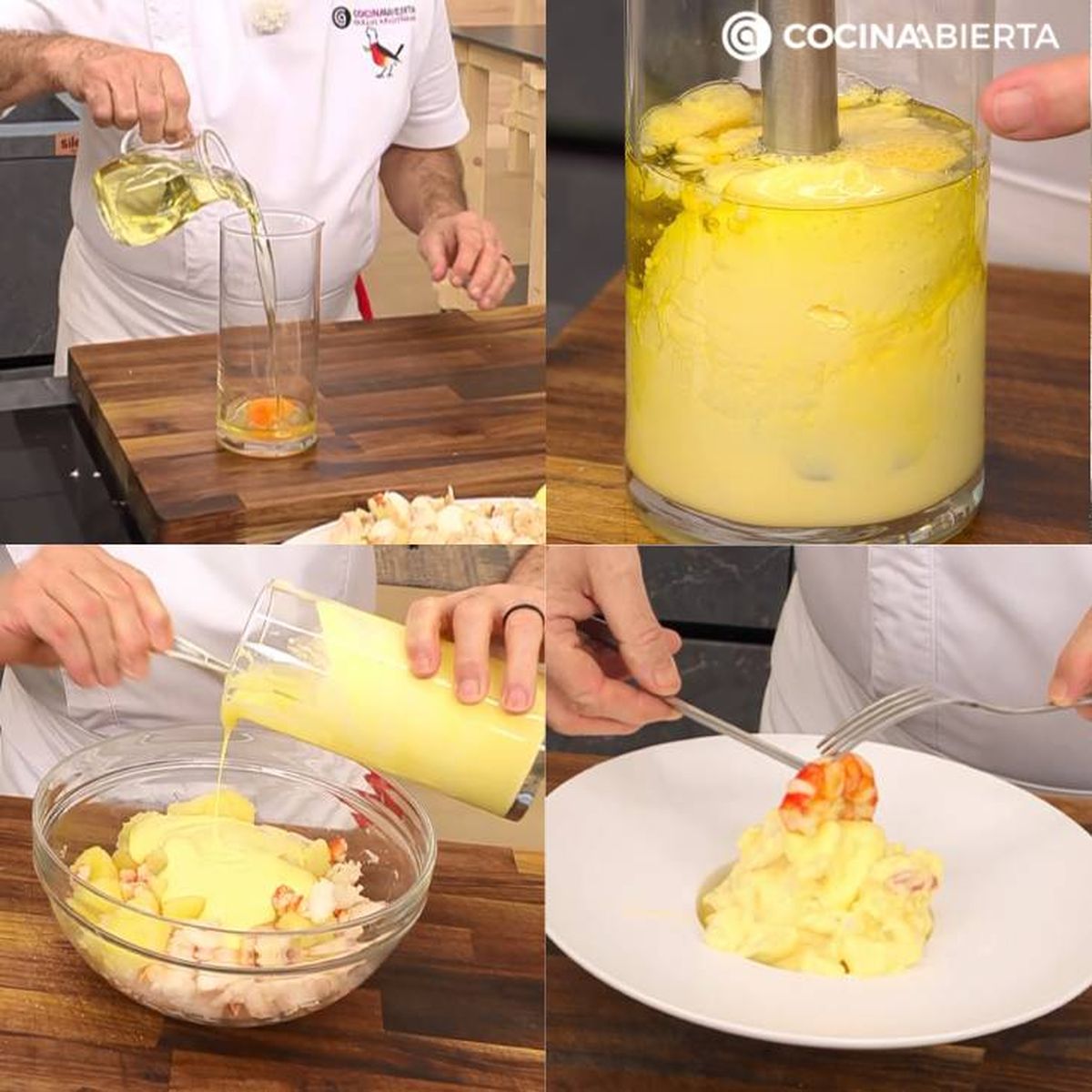 hormigon malagueno mahonesa receta pasos