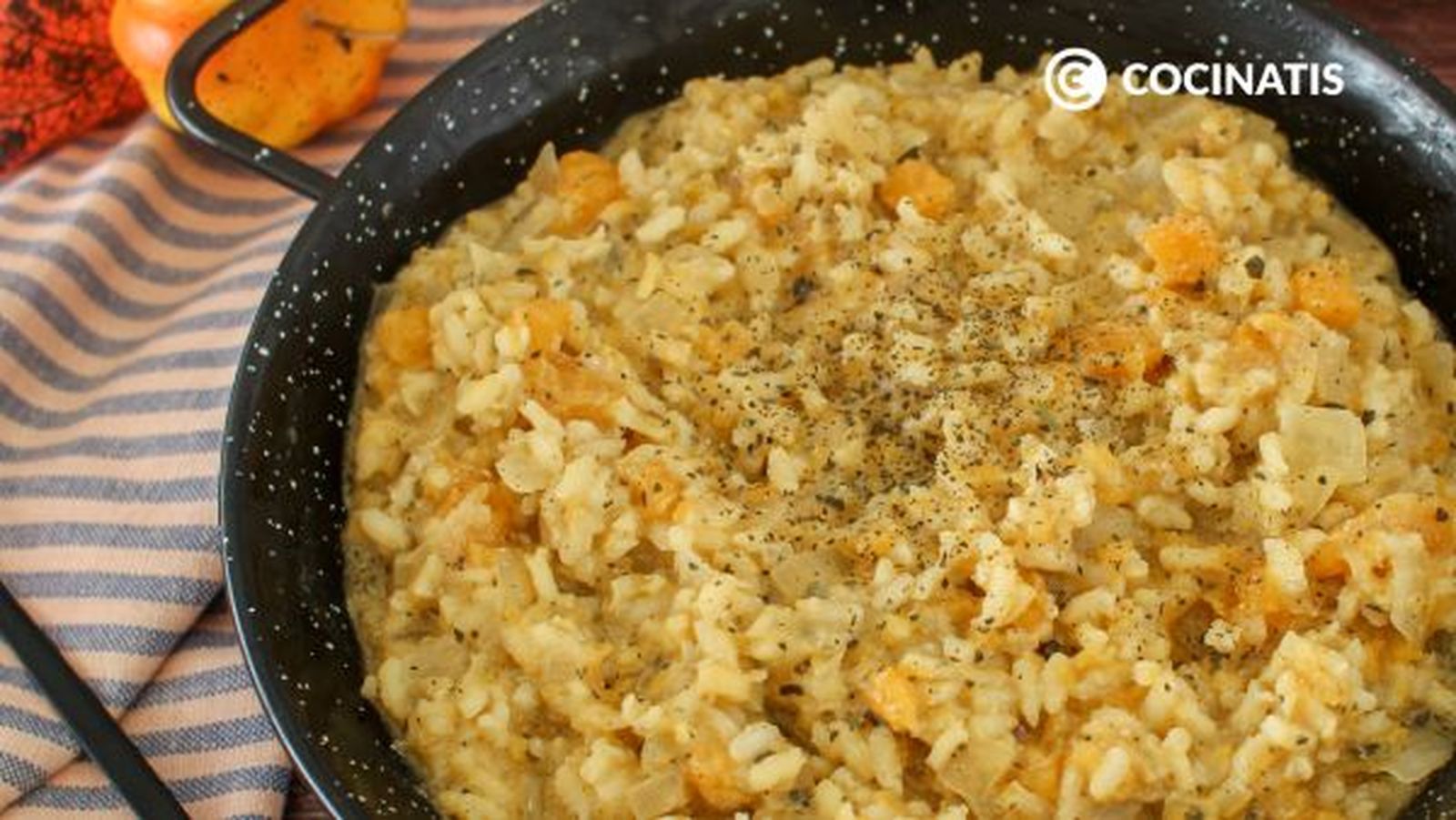receta risotto vegano de calabaza paso 6