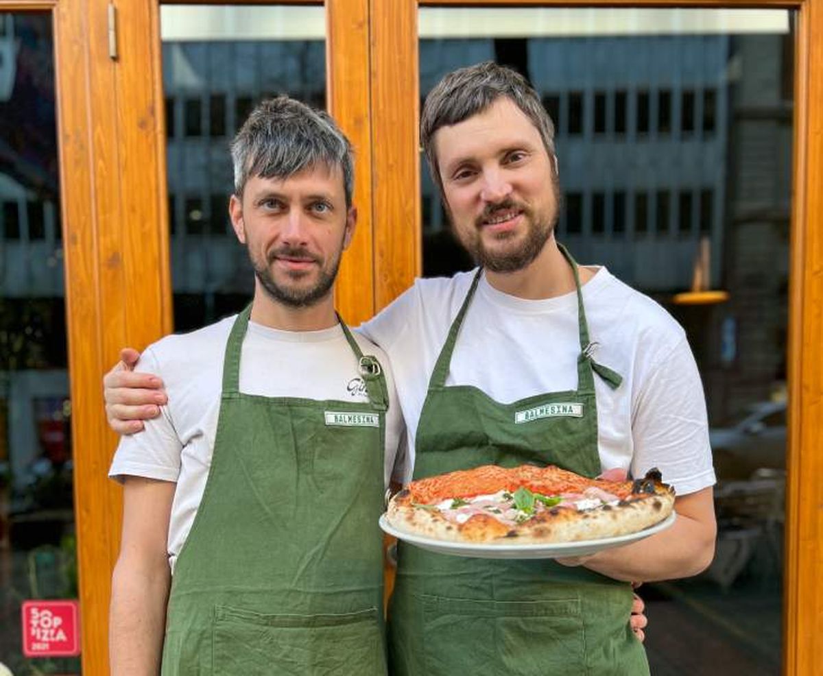 Massimo Morbi y Ale Zangrossi, propietarios de la Balmesina en Barcelona