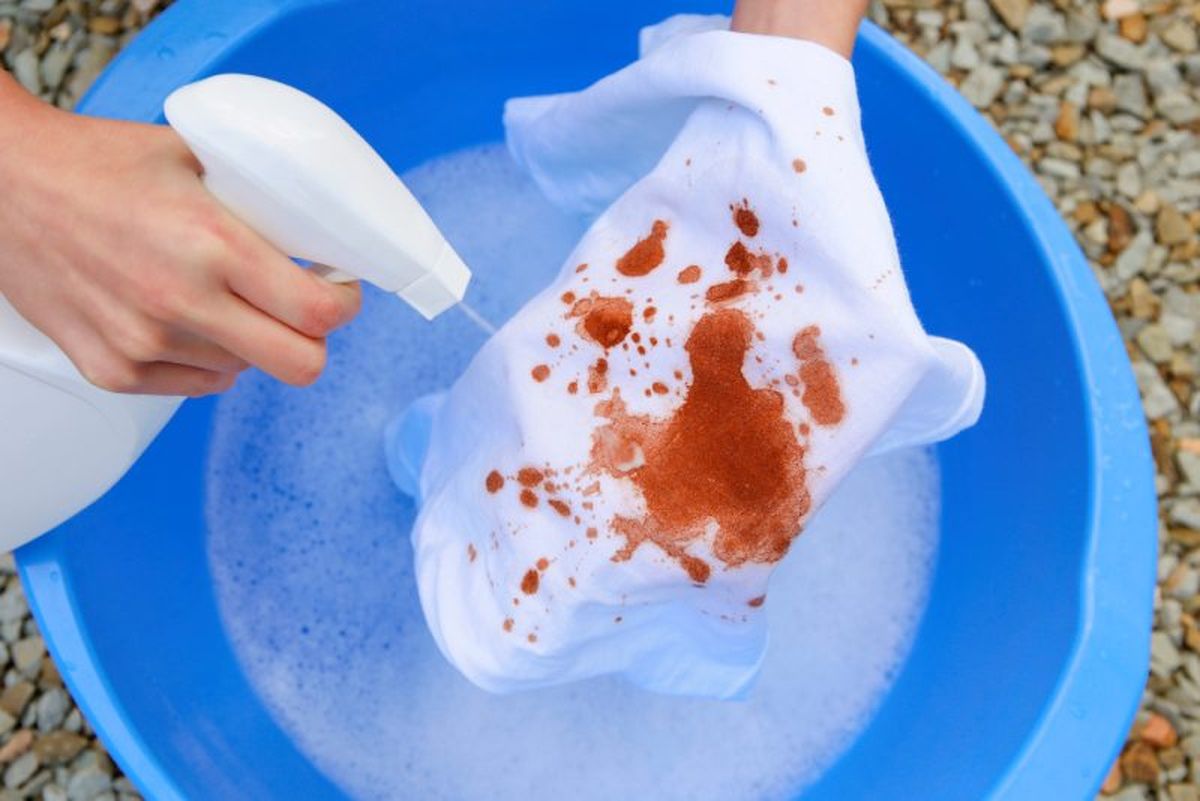 Las manchas de  bebidas frescas son comunes en verano