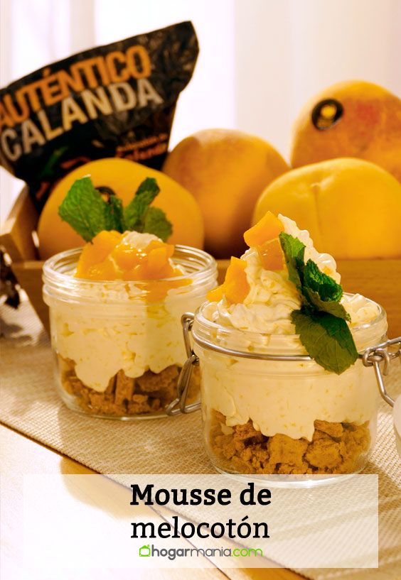 mousse melocoton detalle 2
