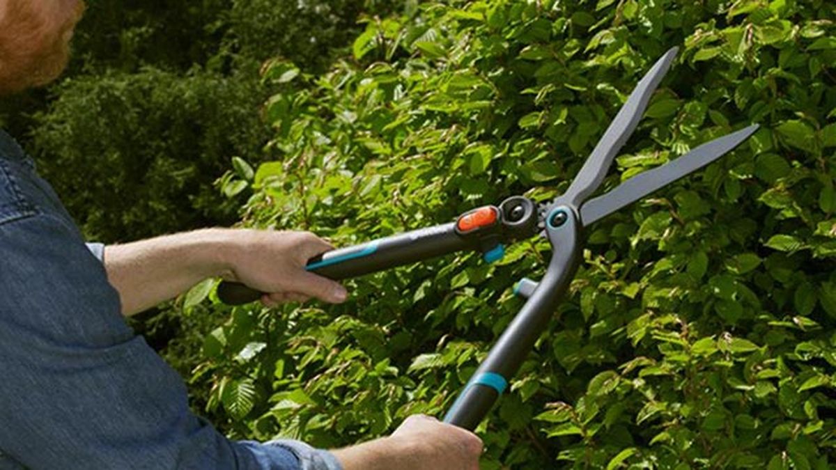 tijeras de poda setos gardena