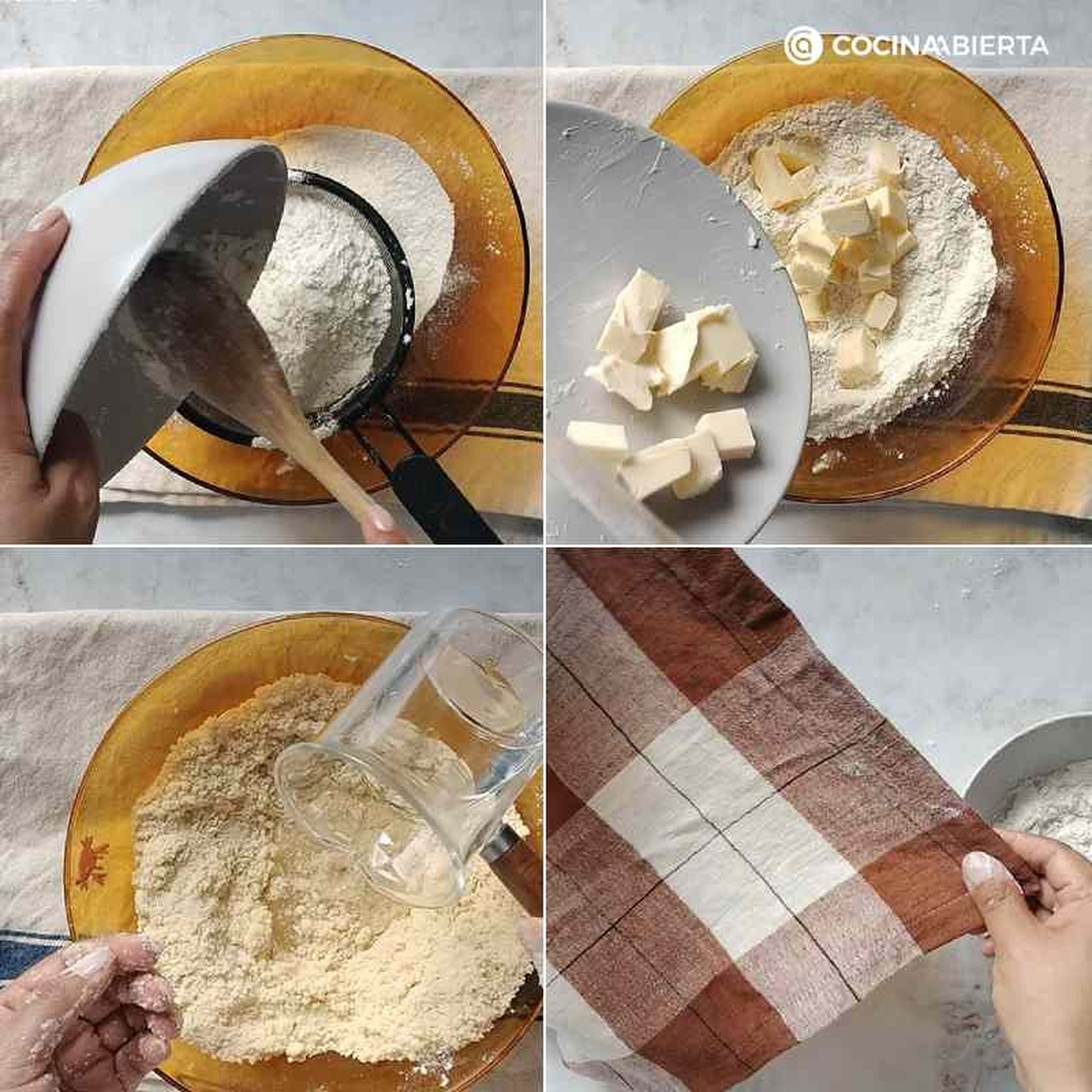Paso a paso para hacer la masa de empanadillas