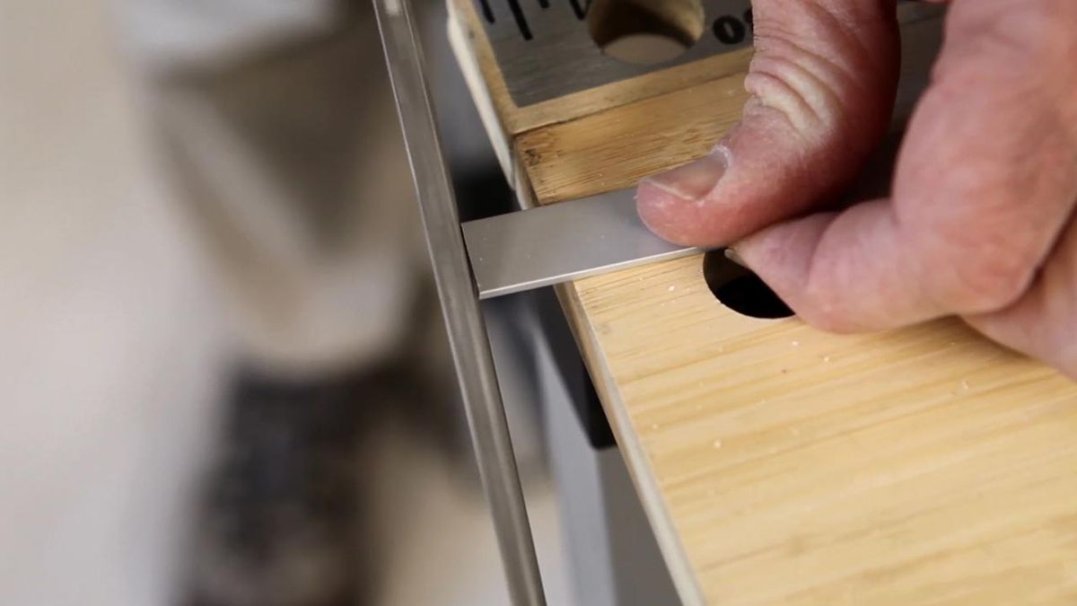 Hacer ranuras para perfiles paso 7