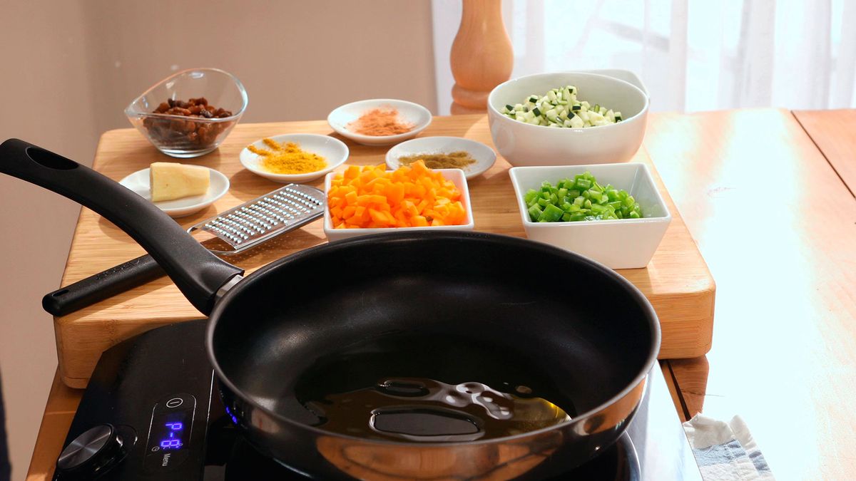 Cuscús marroquí con verduras y pasas   Paso 3