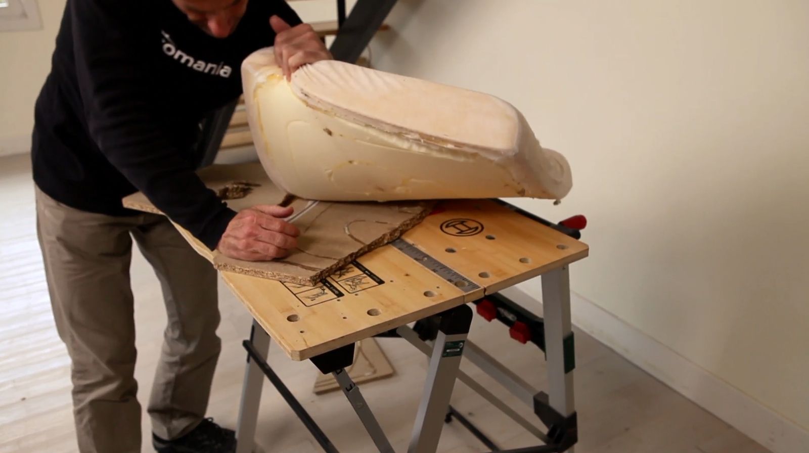 Cómo reparar un puff paso 2
