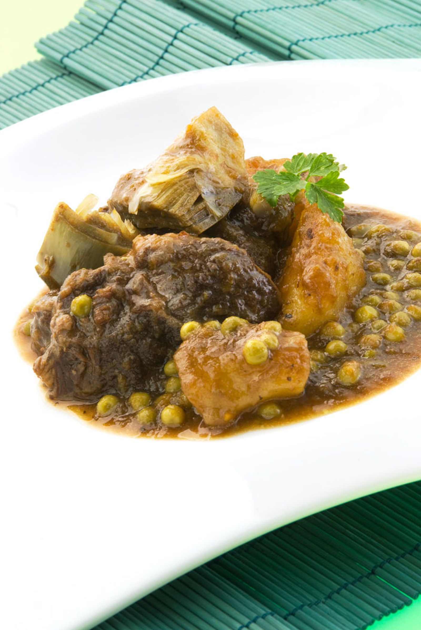 Guiso de vaca a la cerveza negra