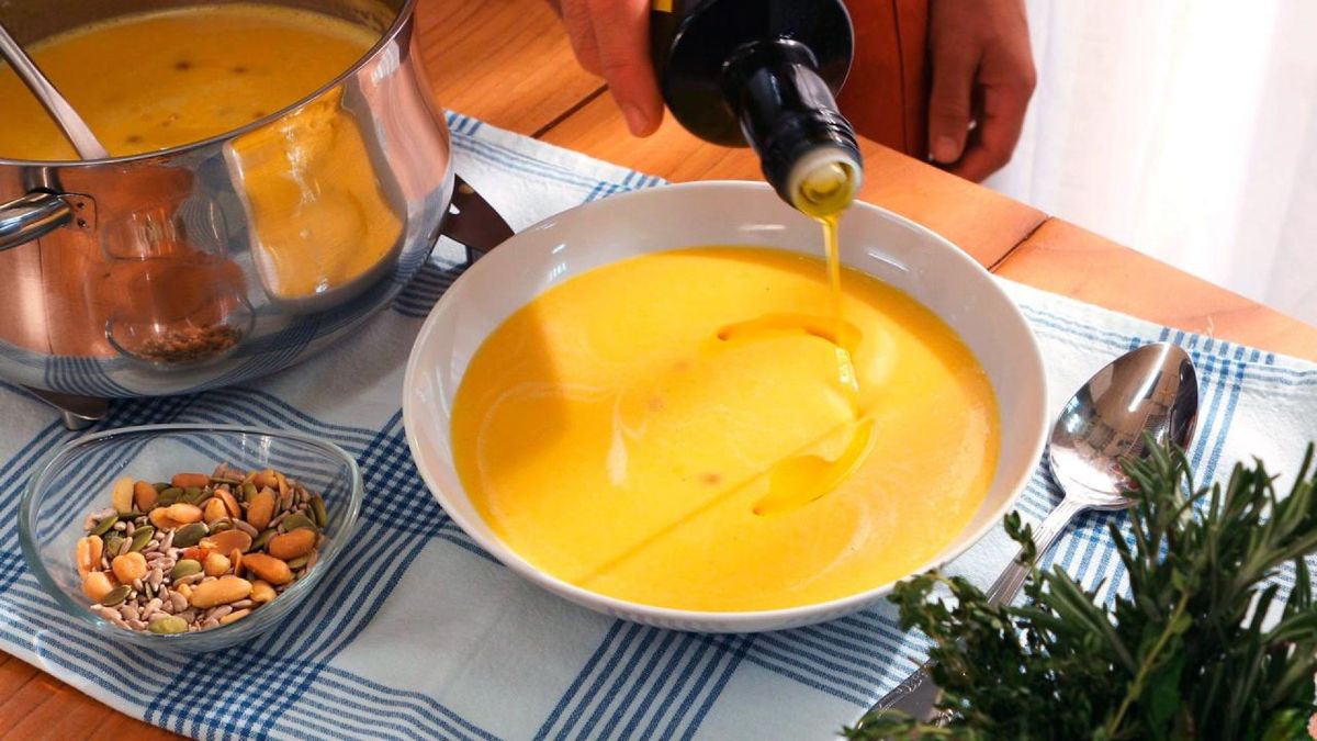 Crema de calabaza   Paso 6