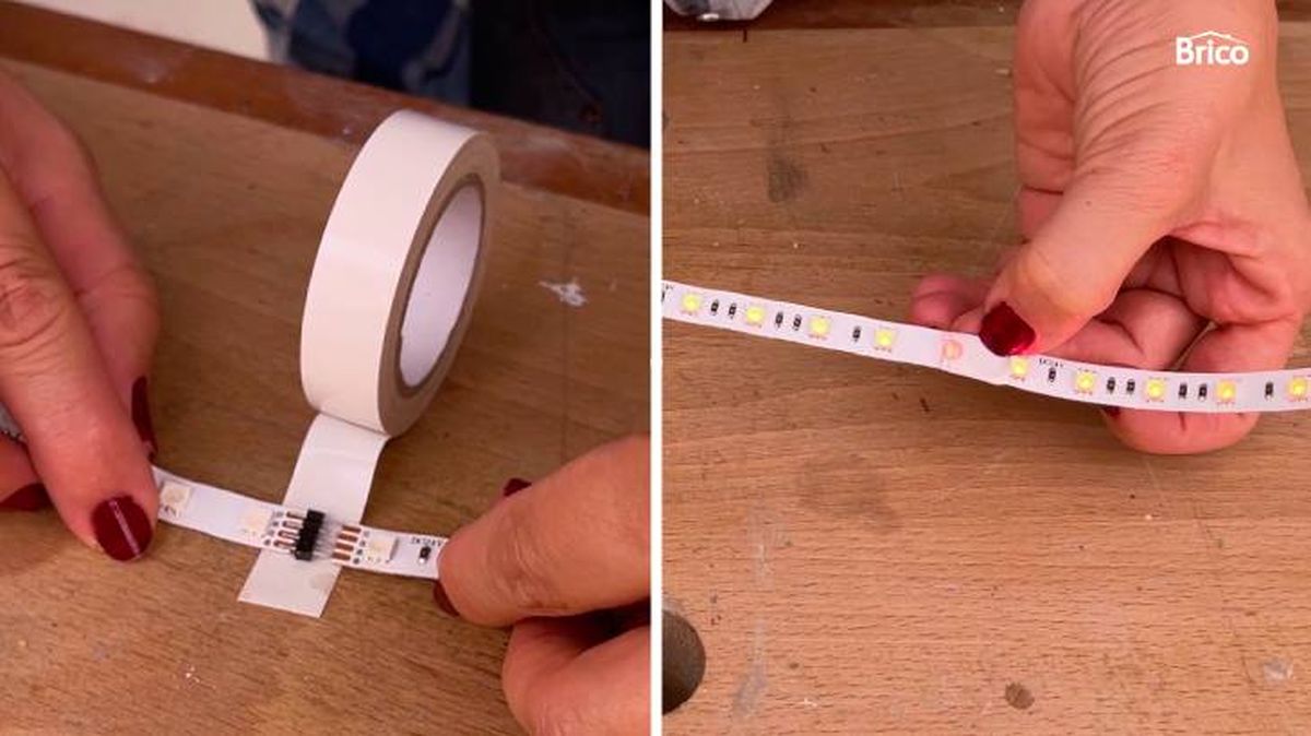 Bricomania 68 empalmar tiras led 2