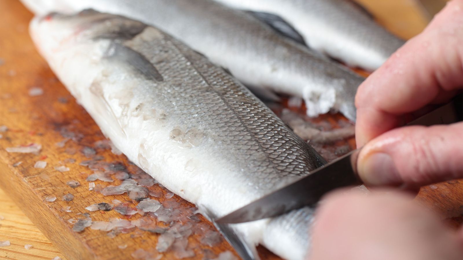 Cómo limpiar una lubina   Técnica de cocina
