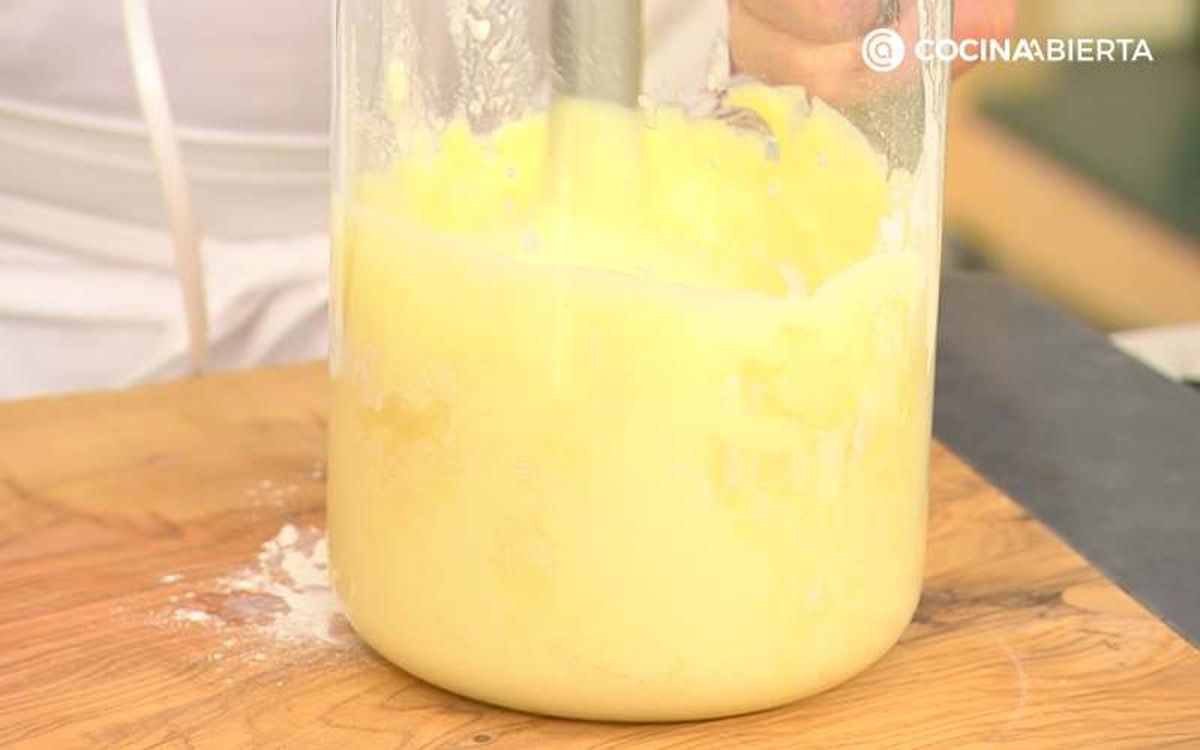 Tritura los ingredientes