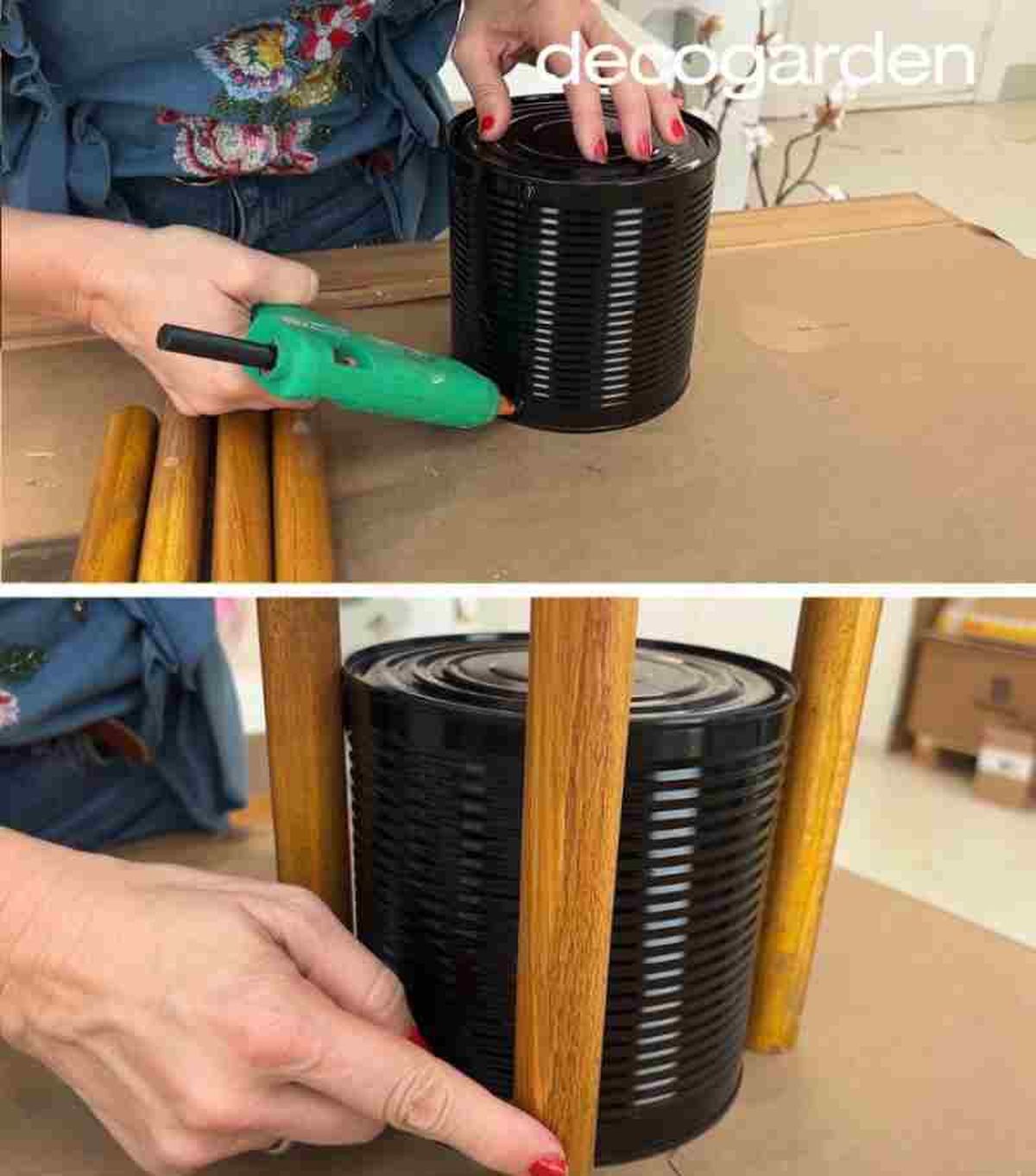 Presiona ligeramente hasta que se pegue