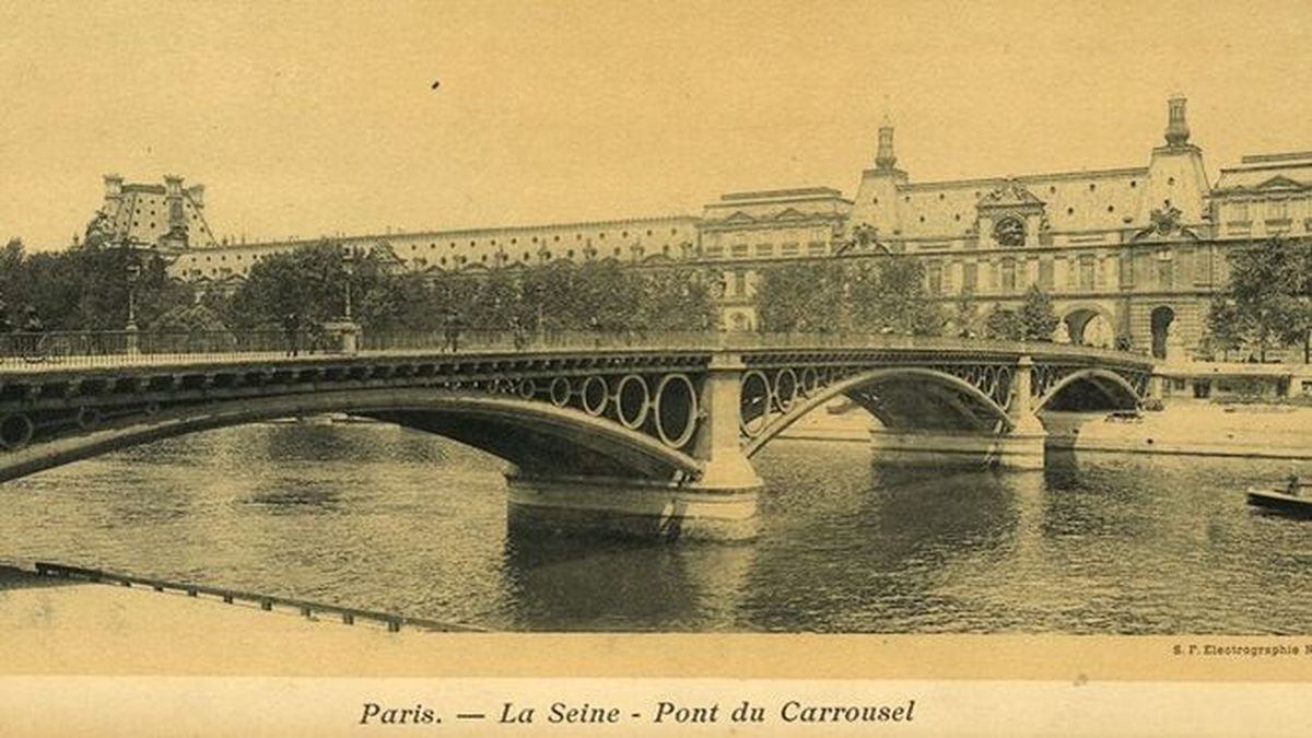 puente de carrusel Paris