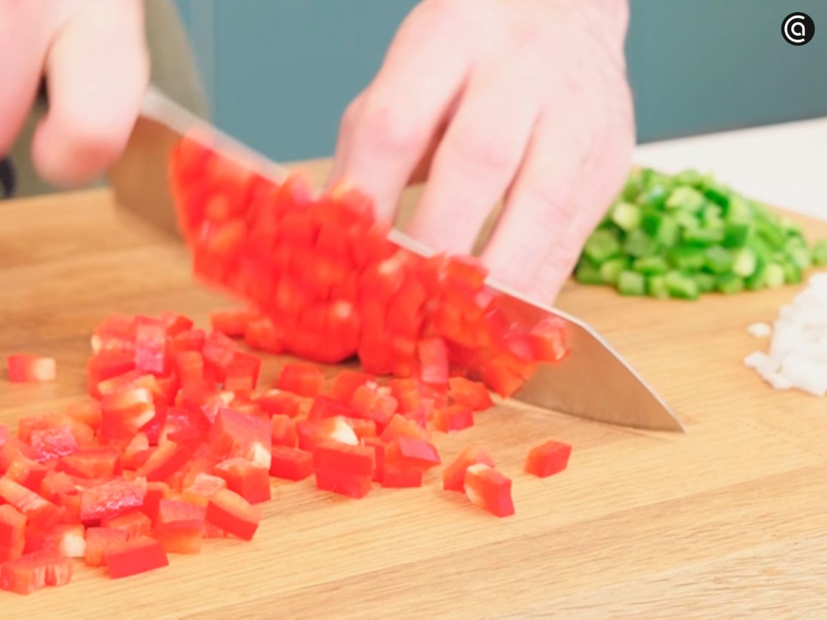 Salpicón de pulpo - paso 1