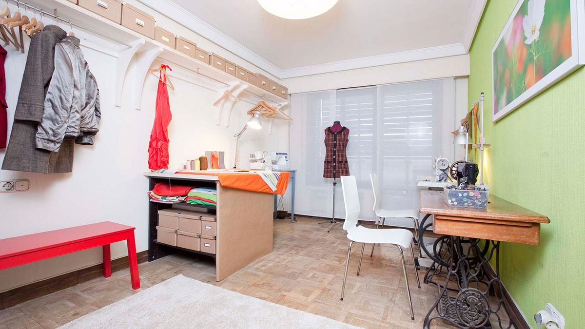 Decorar un taller de costura en casa