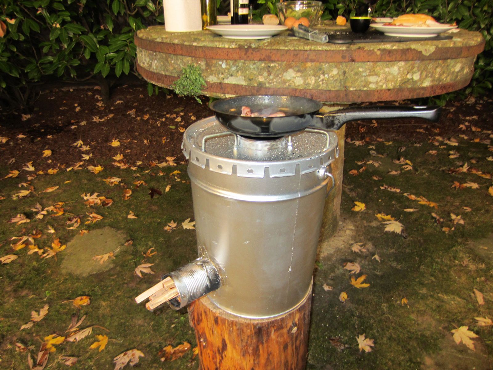 Cómo hacer un hornillo