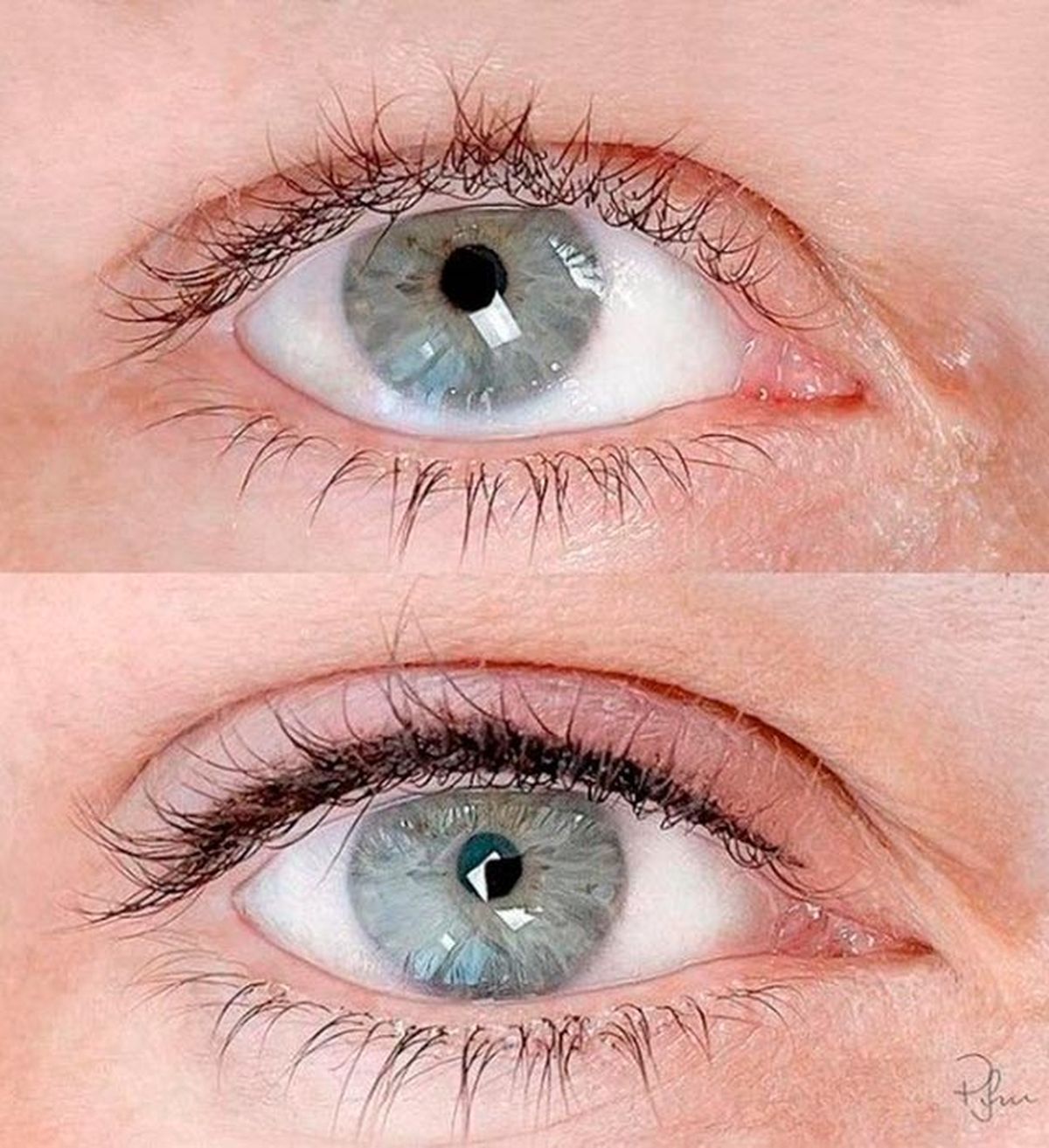 punteo de pestanas micropigmentacion semipermanente ojos