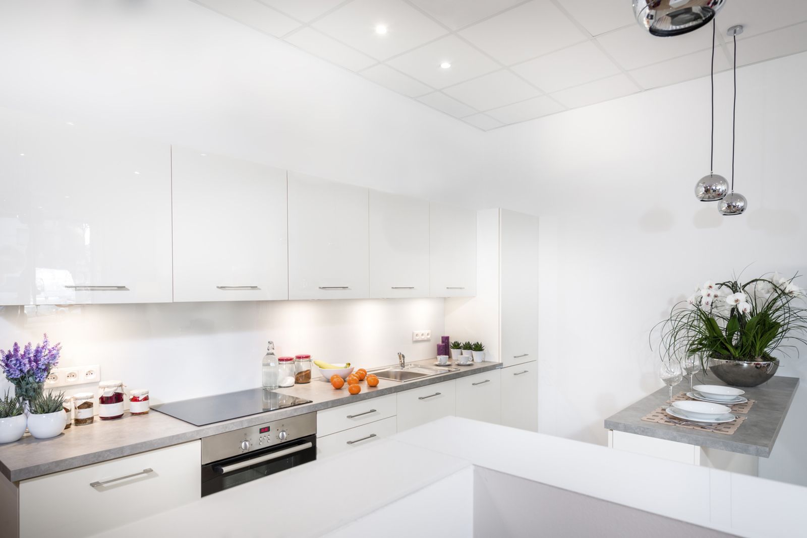 Iluminación en la cocina