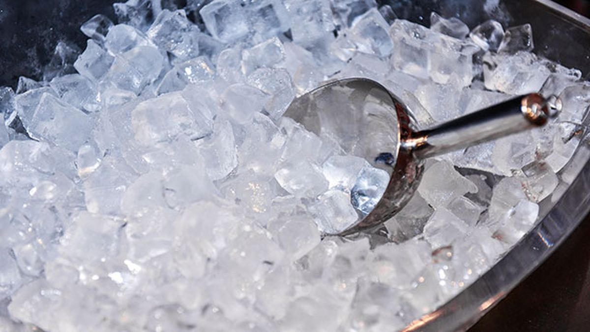 maquina hielo cubitos cubitera