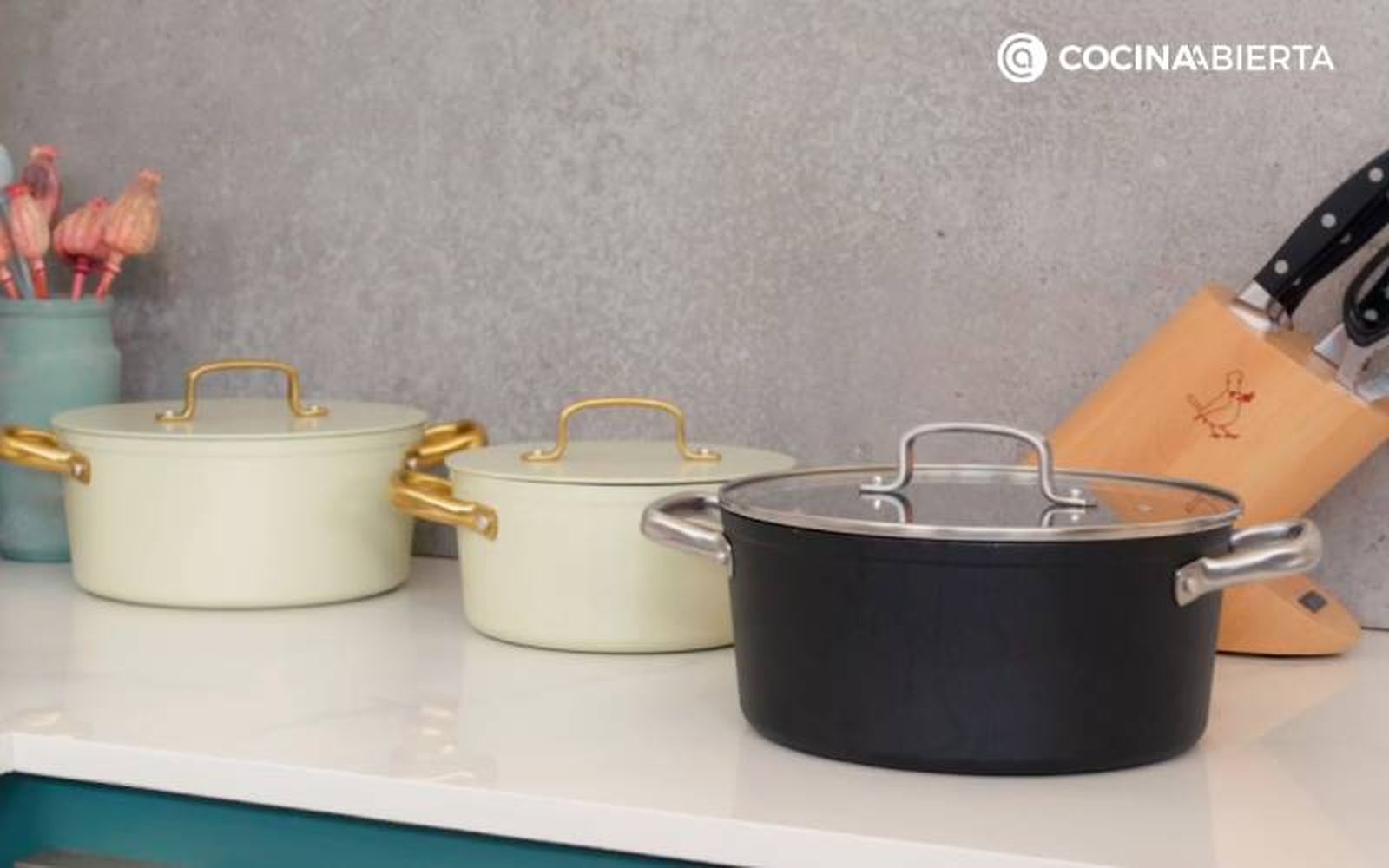 Cazuelas antiadherentes de Arcos, el mejor menaje de cocina para hacer guisos