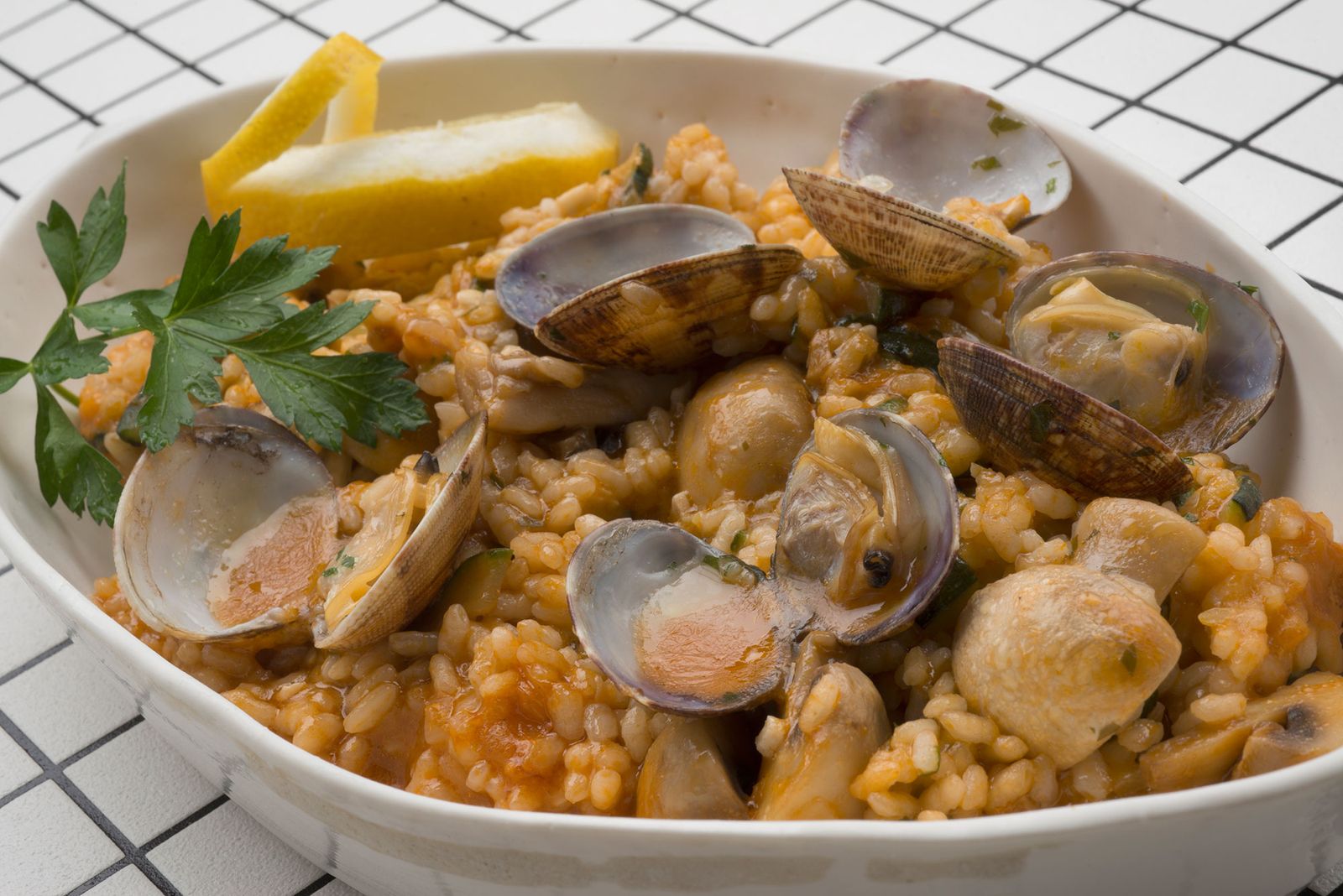 KARL6015 Arroz con almejas y verduras