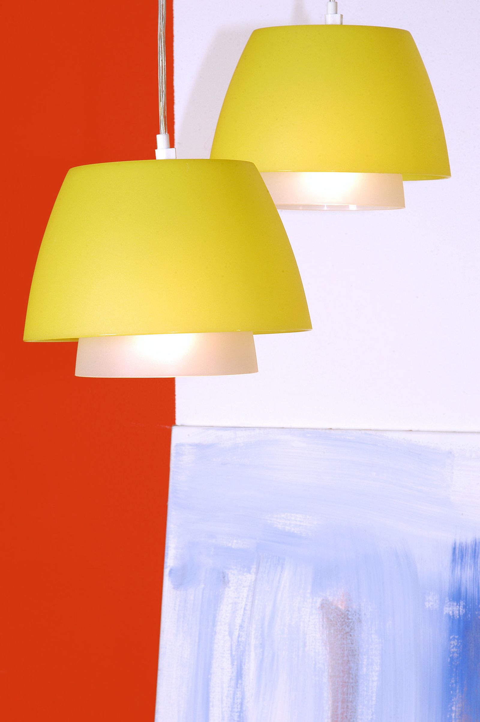 Lámpara de plástico