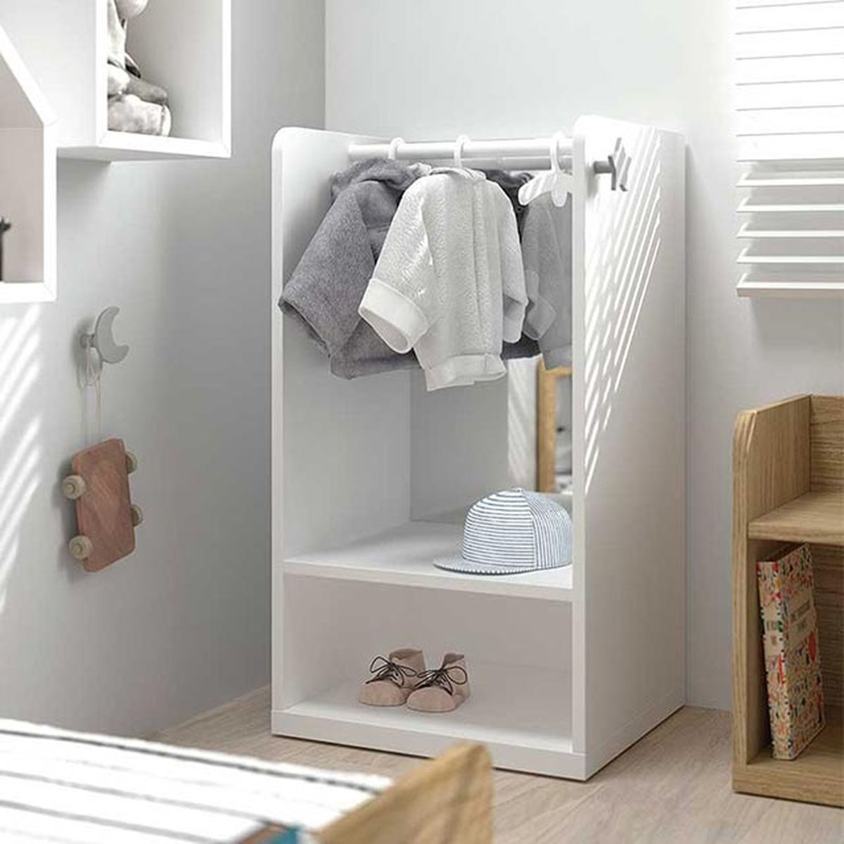 muebles montessori armario ropa bebe y decoracion