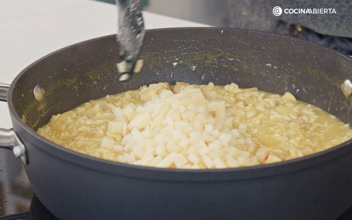 Risotto de pollo - paso 5