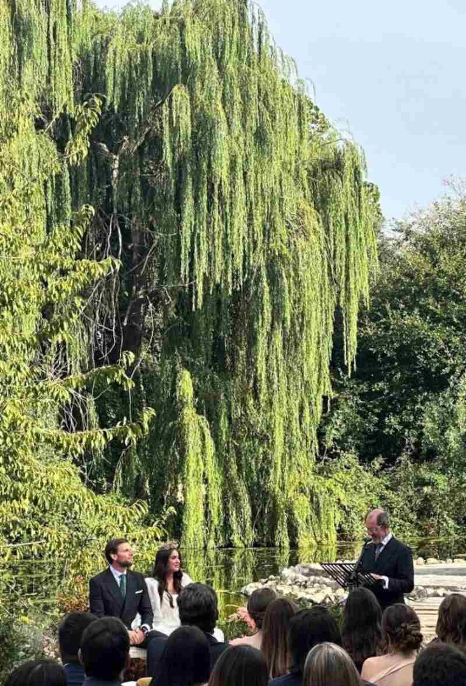 Entorno natural en el que se celebró la boda