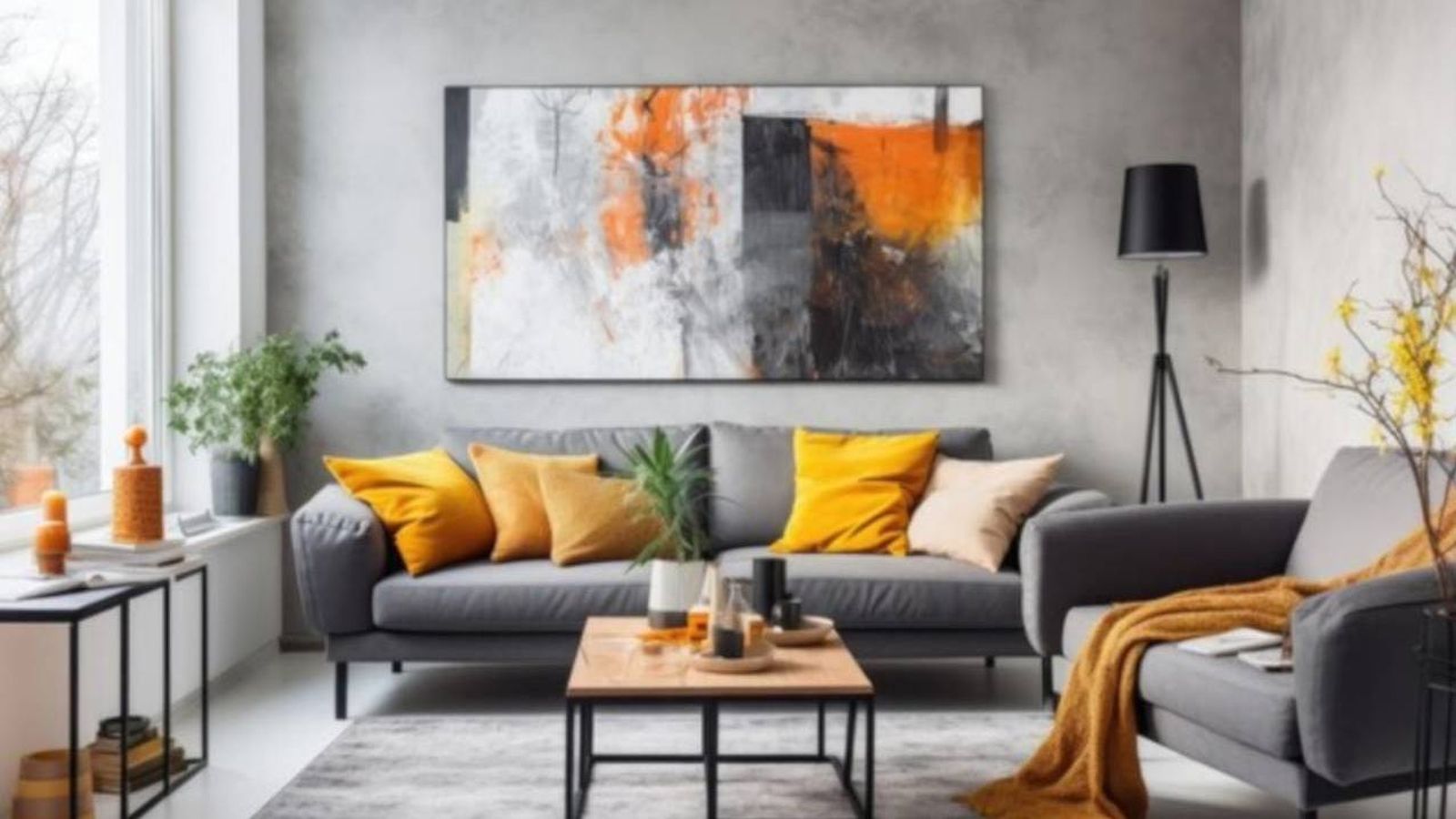Colores que combinan a la perfección con el gris en decoración 1