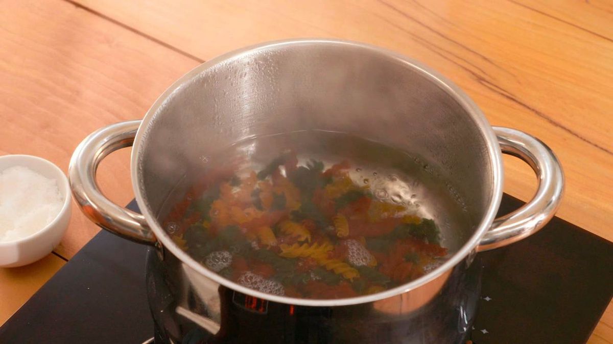 Ensalada de pasta   Paso 1